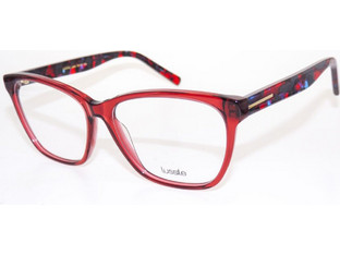 Lussile LS32353 LN04 Γυναικείος Σκελετός Γυαλιών Οράσεως Κοκάλινος Κόκκινος