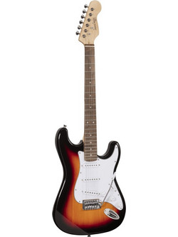 Soundsation Rider STDS Ηλεκτρική Κιθάρα ST Style με Μαγνήτες SSS & Ταστιέρα Indian Laurel 3 Tone Sunburst