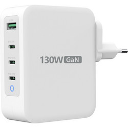 j5create JUP43130E-EN Φορτιστής χωρίς Καλώδιο με Θύρα USB-A & 3 Θύρες USB-C 130W Power Delivery