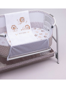 Prenatal Wild Baby Κουβέρτα Αγκαλιάς 80x90 Λευκή