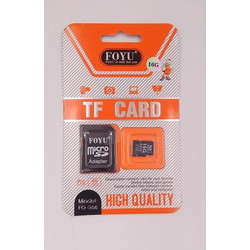 Foyu FO-066 microSDHC 16GB + Adapter