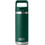 YETI Rambler Straw Bottle Black Forest Green 532ml