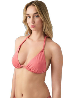Minerva Hutu Bikini Top Τριγωνάκι Κοραλί 90-9271