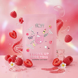 Fluff Raspberry Juicy Sheet Μάσκα Προσώπου για Ενυδάτωση 40gr
