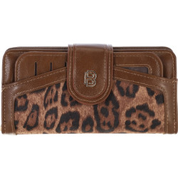 Bag to Bag Μεγάλο Γυναικείο Πορτοφόλι με Clip & Φερμουάρ Rusted YC-03123