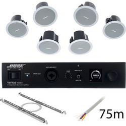 Bose Professional Veritas 1100BH/FS2C Παθητικά Σετ Ηχεία Οροφής 20W Αδιάβροχα Λευκά