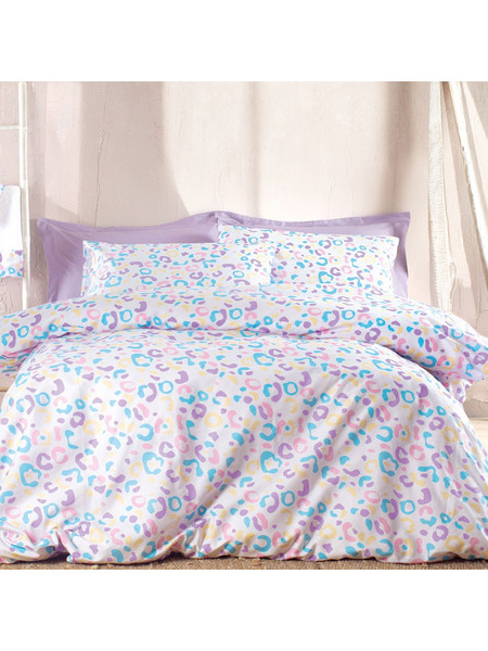 Rythmos Σετ Σεντόνια King Size Βαμβακερά 270x290 Symbol Candy