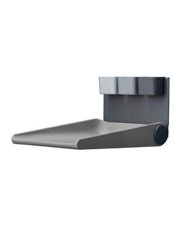 Leander Wally Μαλακή Αλλαξιέρα Μωρού Αφρώδης 80x56cm Γκρι