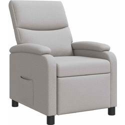 vidaXL Πολυθρόνα Relax Ανακλινόμενη Γκρι 42034999