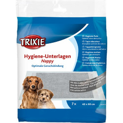 Trixie Nappy Puppy Επιδαπέδιες Πάνες Σκύλου με Ενεργό Άνθρακα 60x40cm 7τμχ