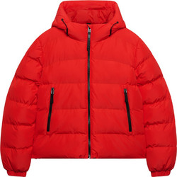 Superdry Γυναικείο Μπουφάν Χειμωνιάτικο Puffer Μακρύ Πορτοκαλί W5011996A-OMG