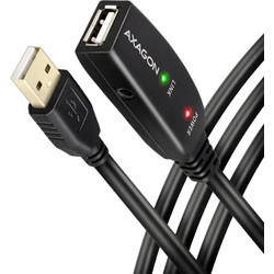 Axagon ADR-220 Καλώδιο USB-A Male 2.0 to USB-A Female 20m Black