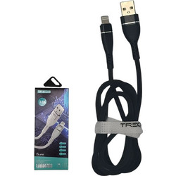 Auto GS CA-8182 USB-A to Lightning Cable 1m Black