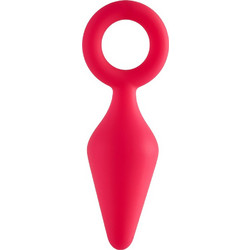 Dream Toys Soft Start Plug Love Signal Πρωκτική Σφήνα 9cm Κόκκινη 8720365107856