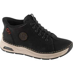 Rieker Γυναικεία Sneakers Μποτάκια Μαύρα 44550-00