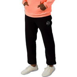 GSA Ανδρικό Παντελόνι Φόρμας Fleece Μαύρο 260245-5579
