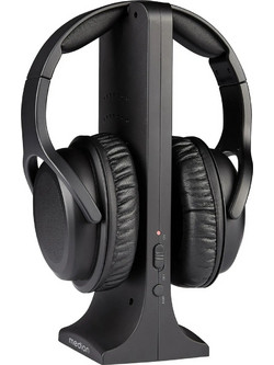 Medion LIFE HS-1 Ασύρματα RF Ακουστικά Τηλεόρασης Over Ear Μαύρα