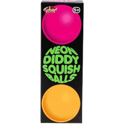 Tobar Scrunchems Neon Diddy Squishy Πολύχρωμο 3τμχ