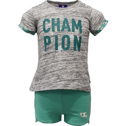 Champion Βρεφικό Σετ Καλοκαιρινό Γκρι Βεραμάν 403393-WM001
