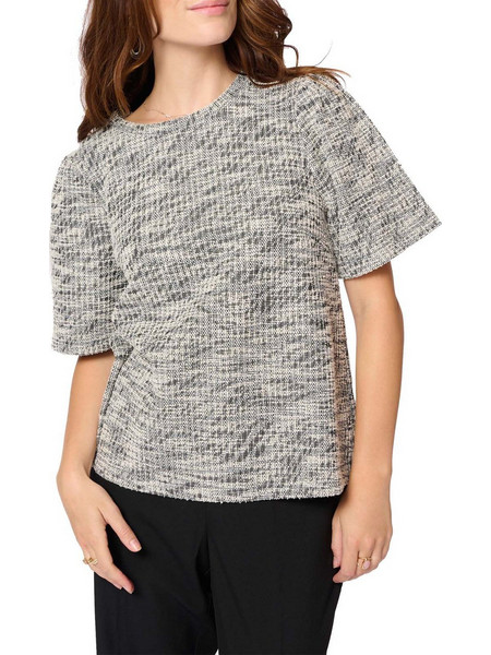 Cream Γυναικείο Χειμερινό Top Γκρι 10613733-107515