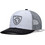 Takeposition Ανδρικό Καπέλο Jockey με Δίχτυ Snapback Υφασμάτινο Λευκό Γκρι 911-0026-9011