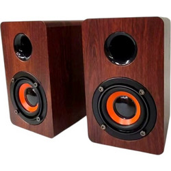 FT-626 Ηχεία Υπολογιστή 2.0 6W Καφέ