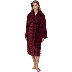 Aruelle Colette Γυναικεία Ρόμπα Χειμωνιάτικη Fleece Burgundy