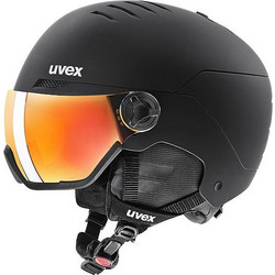 Uvex Wanted Visor Κράνος Σκι & Snowboard Μαύρο