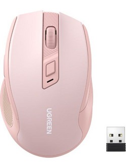 Ugreen MU006 Ασύρματο Ποντίκι Pink
