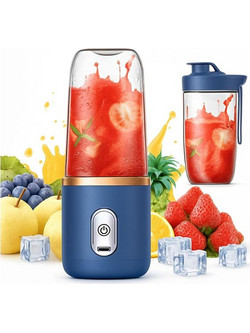 Aria Trade AT389G Φορητό Μπλέντερ για Smoothie με Γυάλινη Κανάτα 400ml 45W