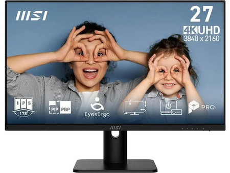 MSI Pro MP273UP E6 IPS HDR Monitor 27" 3840x2160 4K UHD 60Hz 4ms