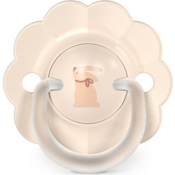 Suavinex Wonderland Sx Pro Physiological Rabbit Ορθοδοντική Πιπίλα Σιλικόνης 0-6m Μπεζ