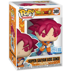 Funko Pop! Animation Dragon Ball Super 2491 Super Saiyan God Goku Special Edition