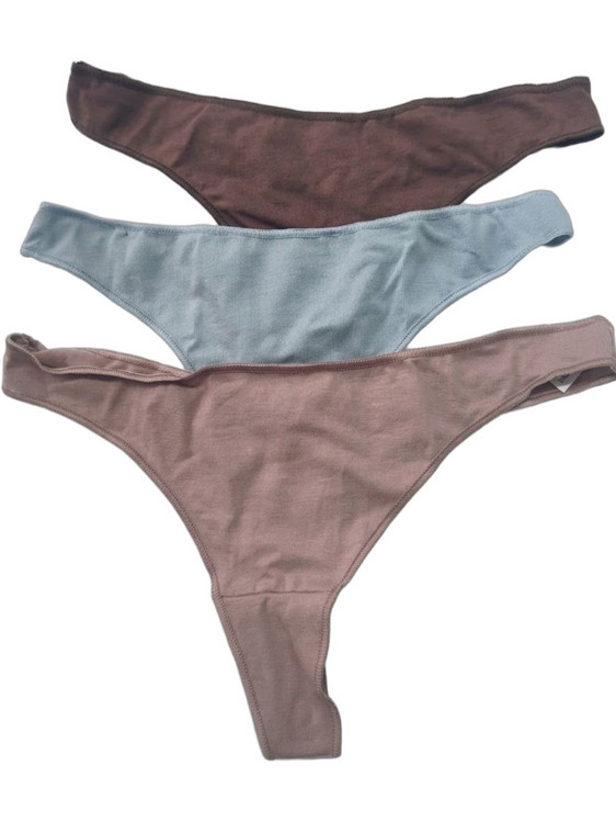 Cotonella Γυναικεία String 3Pack GD508-I603-7P100