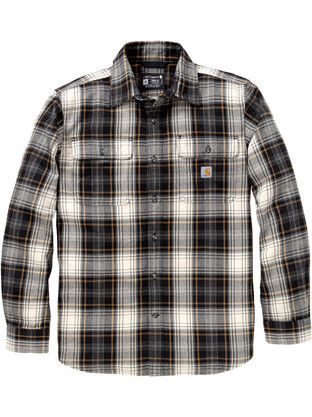 Carhartt Ανδρικό Πουκάμισο Βαμβακερό Καρό Μακρυμάνικο Κανονική Γραμμή 107013-N04
