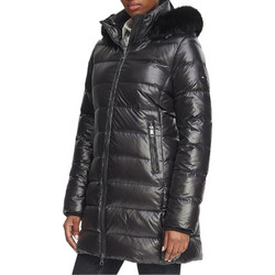 Tommy Hilfiger Γυναικείο Μπουφάν Χειμωνιάτικο Puffer Μακρύ Ασημί WW0WW52913-HJT