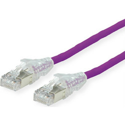 Secomp S/FTP Cat.6a Καλώδιο Δικτύου Ethernet 15m Purple 21.05.0614