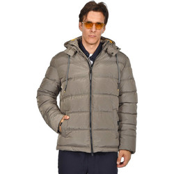 Berto Lucci Ανδρικό Μπουφάν Χειμωνιάτικο Puffer Καφέ 09262-10096-5006