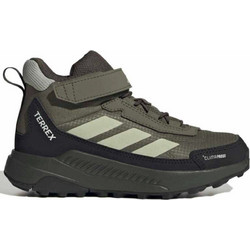 Adidas Terrex Anylander Παιδικά Αρβυλάκια Χακί Μαύρα Αδιάβροχα με Σκρατς KJ2671