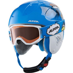 Alpina Carat Disney Παιδικό Κράνος Σκι & Snowboard Μπλε