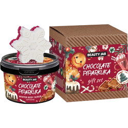 Beauty Jar Shiny Chocolate Piparkuka Body Scrub Set