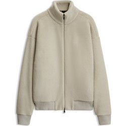 Hugo Ανδρική Ζακέτα Fleece με Φερμουάρ Μπεζ 50569780-272