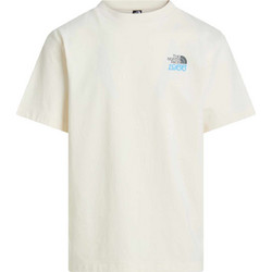 The North Face 1966 FLORA RX SS Ανδρικό Αθλητικό T-Shirt Λευκό NF0A8GB2QLI