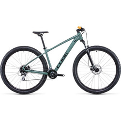 Cube Aim Pro 2022 Mountain Bike 29" Αλουμινίου με 16 Ταχύτητες και Δισκόφρενα Πράσινο Πορτοκαλί