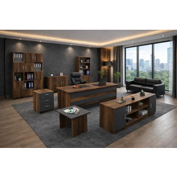 Stewe Home Σετ Γωνιακό Γραφείο Υπολογιστή Ξύλινο 140x60x73.8cm STE-005178-P5178