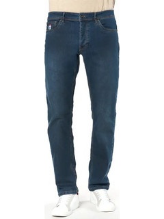 U.S. Polo Assn. Ανδρικό Τζιν Παντελόνι Ελαστικό Slim Εφαρμογή Navy Μπλε 44148004-000288-179