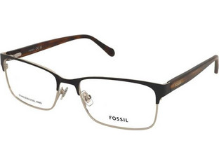 Fossil FOS7230/G 003 Ανδρικός Σκελετός Γυαλιών Οράσεως Κοκάλινος Μαύρος