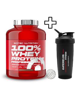 Scitec Nutrition 100% Whey Professional Pistachio & White Chocolate Πρωτεΐνη Ορού Γάλακτος Γράμμωσης Χωρίς Γλουτένη 1.81kg