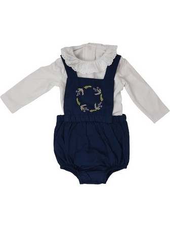 Zippy Βρεφικό Σετ για Αγόρι Χειμωνιάτικο Λευκό Navy Μπλε ZNG06014882