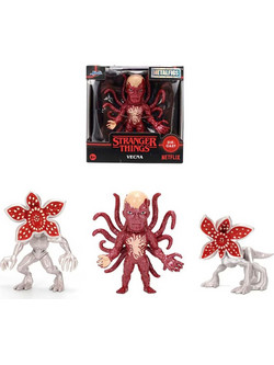 Jada Stranger Things Metalfigs Vecna Σετ Φιγούρες Δράσης για 8+ Ετών 7cm 12τμχ